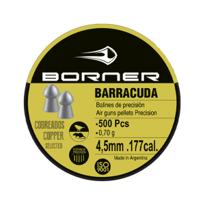 184658 Пули Borner " Barracuda " cal. 4,5 mm (250 pcs ) 0,70 g ( 10.8gr)